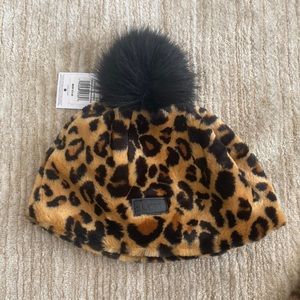 Brand New UGG Leopard Winter Hat